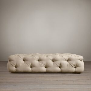 Black Tuffted Coffee Table