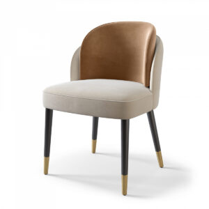 Foyer Chair: Wooden Legs